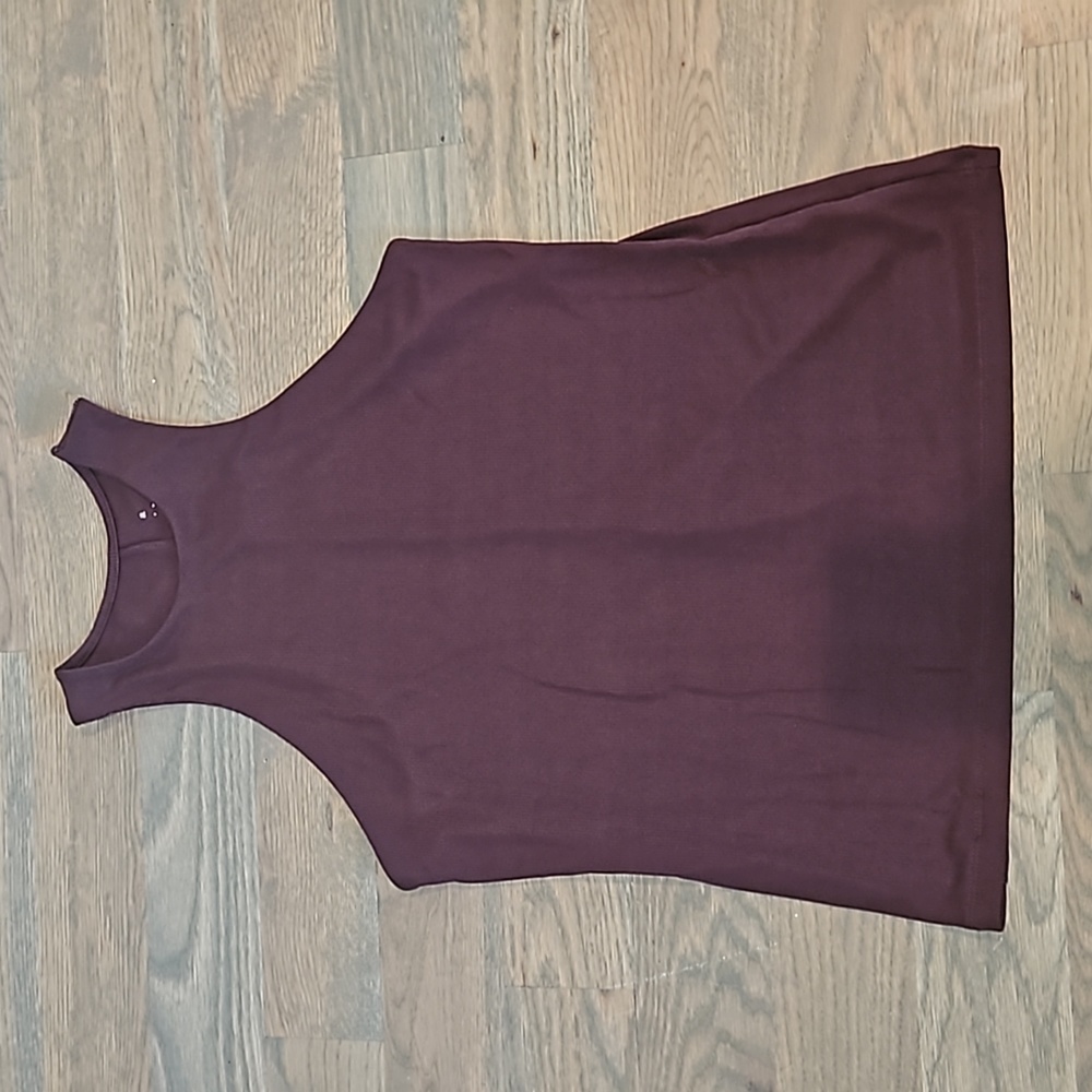 NWT A new day brown ribbed tank top.